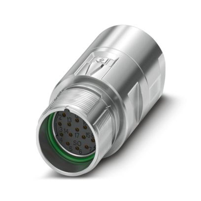 Phoenix Contact - Rundsteckverbinder, feldkonfektionierbar (Industriesteckverbinder) Kupplungssteckverbinder M23-16S1N8A9002S