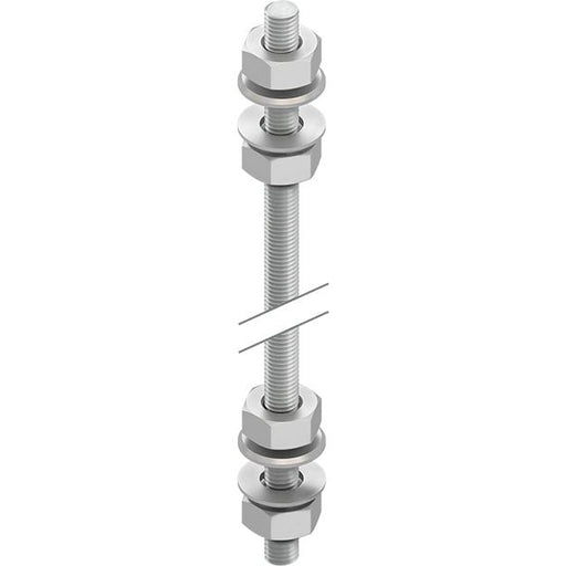 Niedax - Gewindestange Gewindestab M 10/900 − 25 Stück