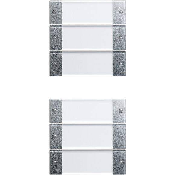 Gira - Bussystem-Tastwippe Wippenset 6-fach alu 213626