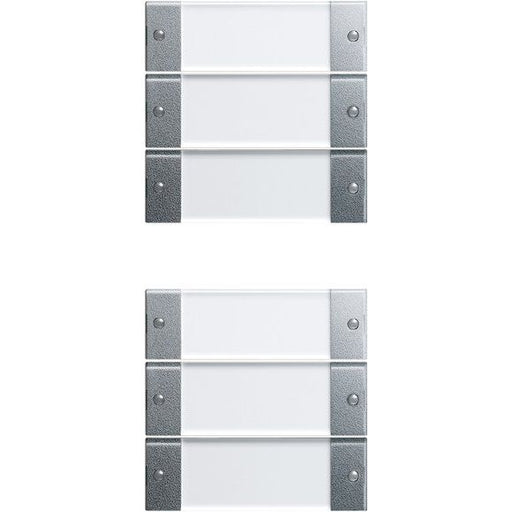 Gira - Bussystem-Tastwippe Wippenset 6-fach alu 213626