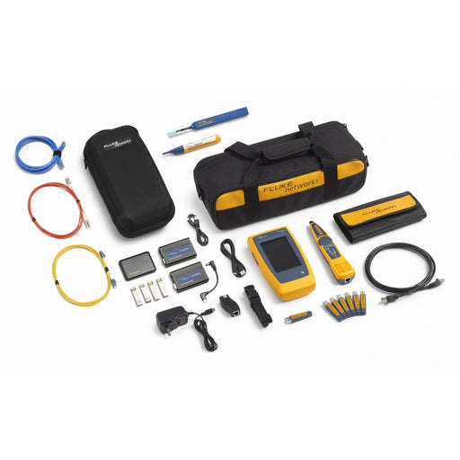 Fluke Networks - Mess-/Testgerät für Kommunikationstechnik LIQ-200 Duo Kit LIQ-DUO-KIT-FMC-H6EU Fiber Kit, 1G/10G