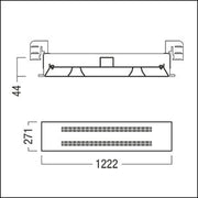 Zumtobel Group - Decken-/Wandleuchte Refurbishment Kit LEFEB2/28 #42189993 840