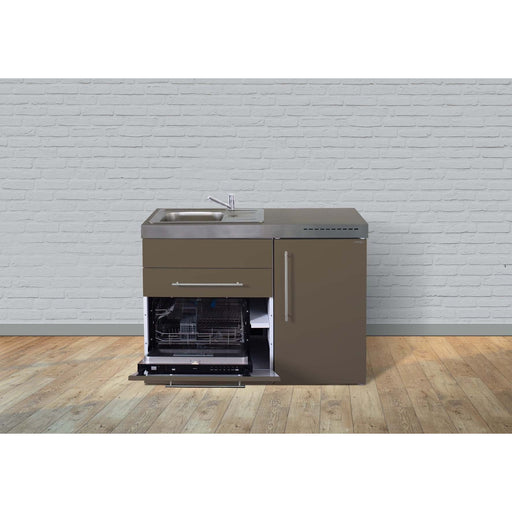 Stengel - Mini-Küche Miniküche Premiumline MPGSMM120GSBli Mokka metallic