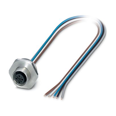 Phoenix Contact - Patchkabel Kupfer Gerätesteckverbinder SACC-E-M12FS#1238771 Vorderwand