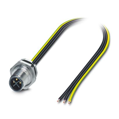 Phoenix Contact - Patchkabel Kupfer Gerätesteckverbinder SACC-DSI-M12#1239538 Hinterwand − 50 Stück