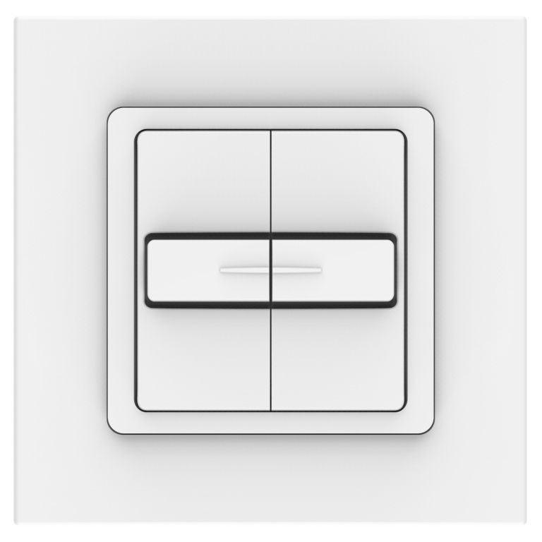 Somfy - Jalousieschalter/-taster Doppeltaster 1800507 inkl. Rahmen