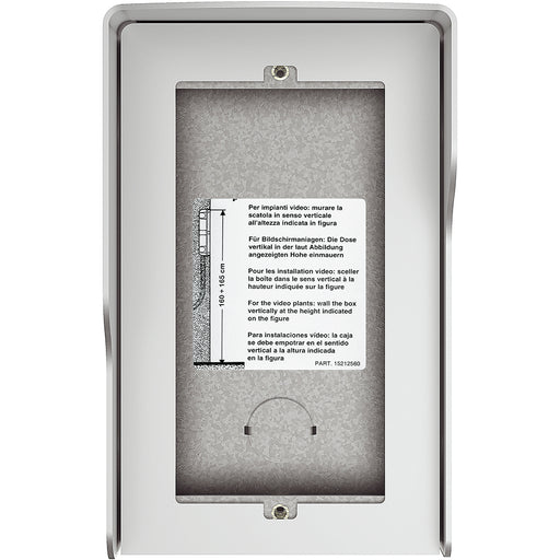 Legrand (BT) - Aufputzgehäuse für Unterputzgerät AP-Kasten 350621 Allmetal, 2 Module