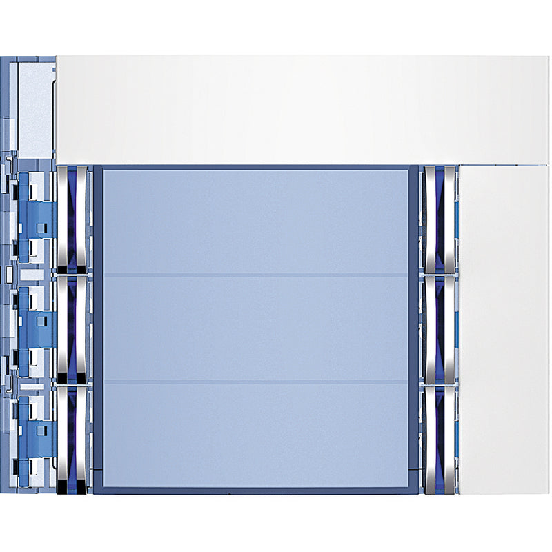 Legrand (BT) - Abdeckrahmen Frontblende Ruftastmodul 352162 6 Ruftasten,Allwhite