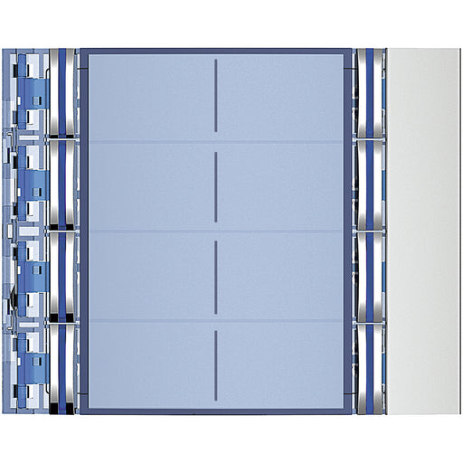 Legrand (BT) - Abdeckrahmen Frontblende Ruftastmodul 352181 8 Ruftasten,Allmetal