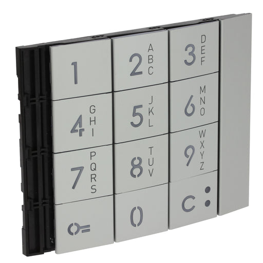 Legrand (BT) - Abdeckrahmen Frontblende Zehnertastatur 353001 Allmetal