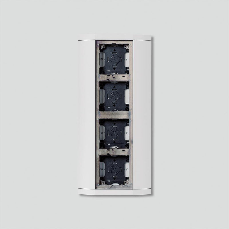 Siedle&Söhne - Montageelement für Türstation Kommunikations-Display KSA 604-0 AG AP, anthrazitgrau