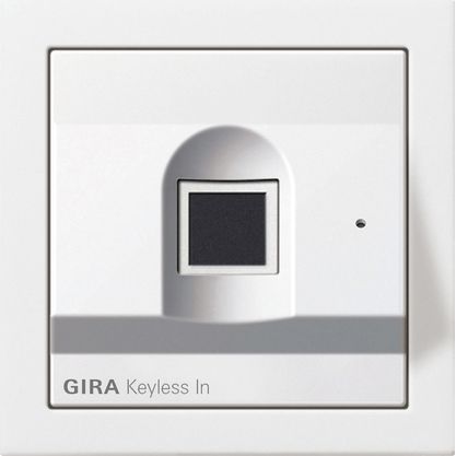 Gira - Bussystem-Zutrittskontrolleinrichtung Fingerprint-Leseeinheit 2617112 Keyless rws