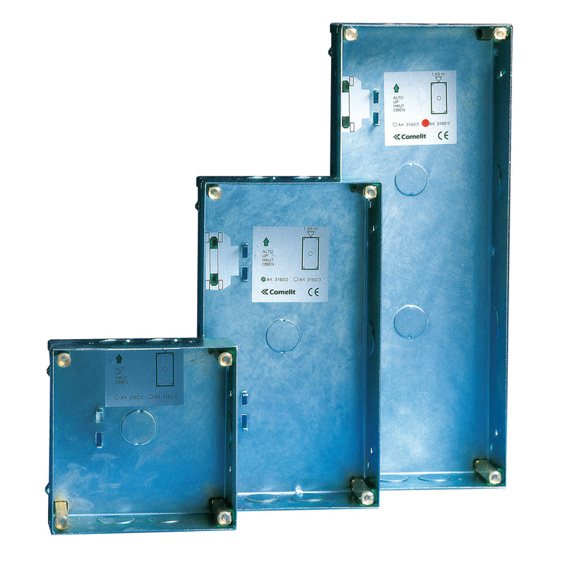 Comelit - Unterputzkasten für Klingelanlage UP-Gehäuse 3160/2 Vandalcom 2 Module