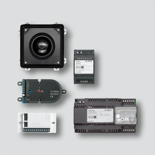 Siedle&Söhne - Türsprech-Set Einbau-Kit Video KIT EV 058-0 Schwarz