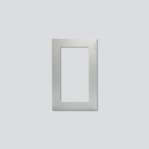 Siedle&Söhne - Zubehör/Ersatzteile für Türkommunikation Nachrüstblende Vario VA/NB 611-2/1-0 SM Silber-Metallic