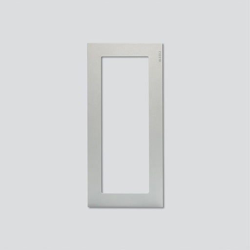 Siedle&Söhne - Zubehör/Ersatzteile für Türkommunikation Nachrüstblende Vario VA/NB 611-3/1-0 SM Silber-Metallic