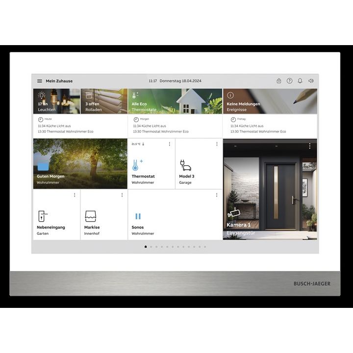 Busch-Jaeger - Innenstation für Türkommunikation IP touch H8237-5W-03 10 LAN / LAN