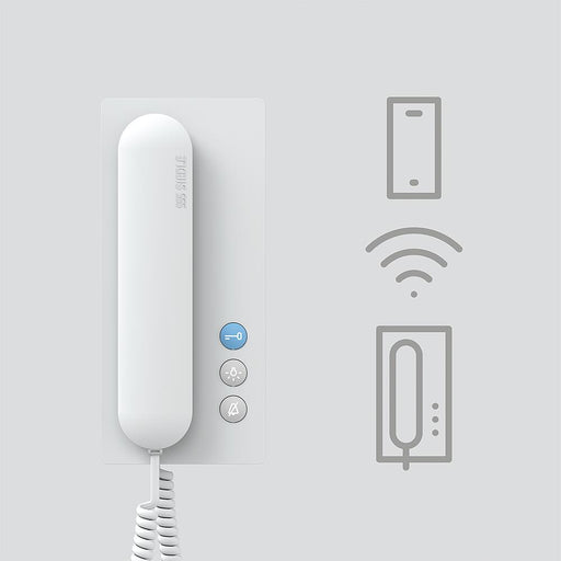 Siedle&Söhne - Innenstation für Türkommunikation Haustelefon IQ BTS weiß