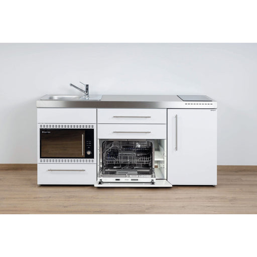 Stengel - Mini-Küche Miniküche Premiumline MPGSMOS180KSGSMKFrBl weiß
