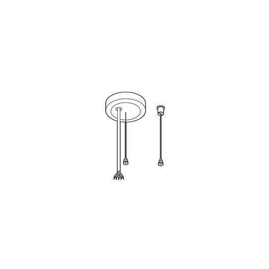Siteco - Drahtseilabhängung Pendel-Set 59MX30DJ20W
