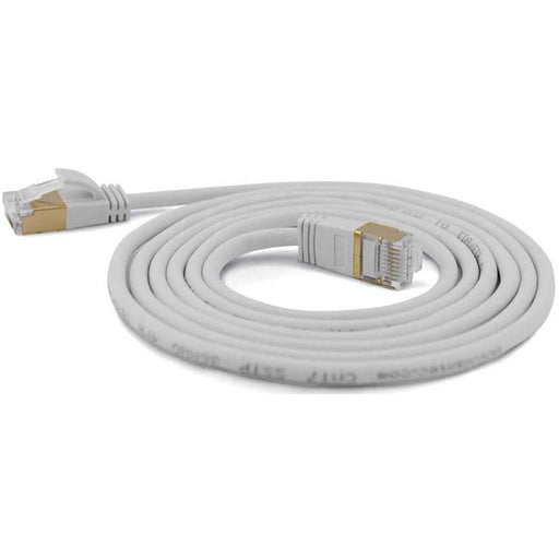Wantec - Patchkabel Kupfer SSTP-Patchkabel Cat.6A gr 7189 gr 2,0m 2,0m Steck. 4mm