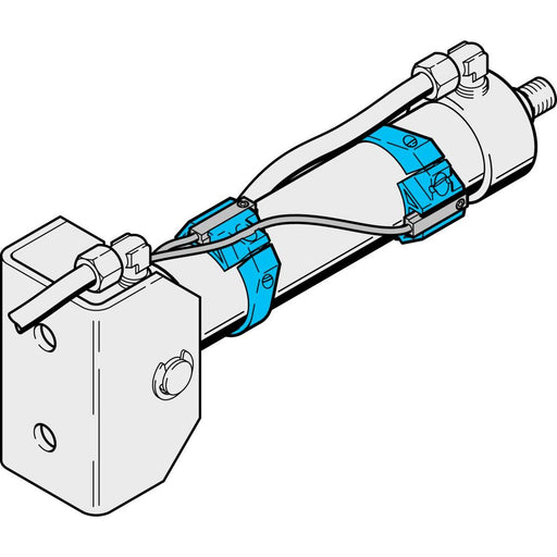 Di-soric - Zubehör/Ersatzteile für Industriesensoren Sensorschelle MZ-S-50/6.5 50mm, T-Nut