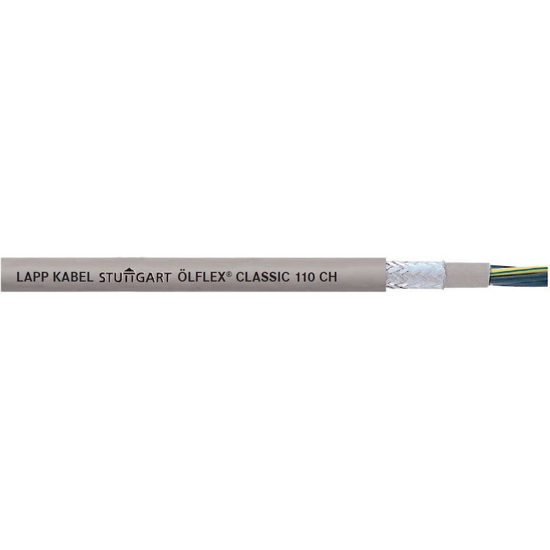 Lapp Kabel&Leitung - Energiekabel < 1 kV, für ortsveränderlichen Einsatz ÖLFLEX CLASSIC 110 CH 10035092/50 7G2,5 − 50 Meter