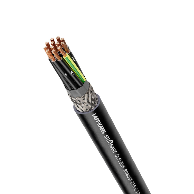 Lapp Kabel&Leitung - Energiekabel < 1 kV, für ortsveränderlichen Einsatz ÖLFLEX ROBUST 215 C 3G2,5 0022767/100 − 100 Meter