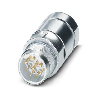 Phoenix Contact - Rundsteckverbinder, feldkonfektionierbar (Industriesteckverbinder) Kupplungssteckverbinder SF-7EP1N8A90A3 4-pol+3+PE ger./kurz