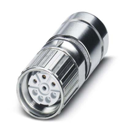Phoenix Contact - Rundsteckverbinder, feldkonfektionierbar (Industriesteckverbinder) Kabelsteckverbinder SF-7ES1N8A80A3 4+3+PE gerade