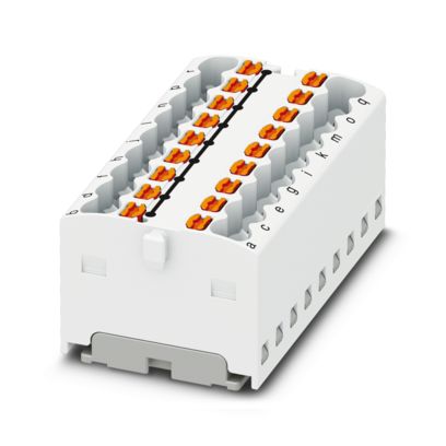 Phoenix Contact - Durchgangs-Reihenklemme Verteilerblock PTFIX 18X1,5 WH − 20 Stück