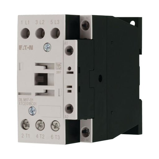 Eaton - Leistungsschütz zum Schalten von Wechselstrom Leistungsschütz DILM17-01(24V50/60HZ 1Ö 7,5kW/400V,AC