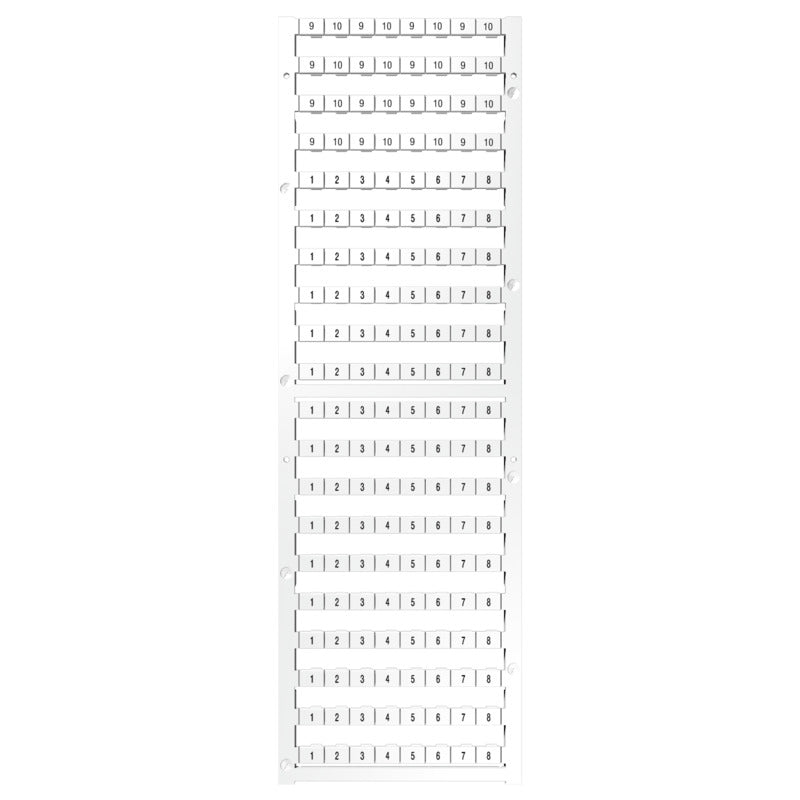 Weidmüller - Klemmenmarkierung DEK5/8PLUSMC33-40 − 800 Stück