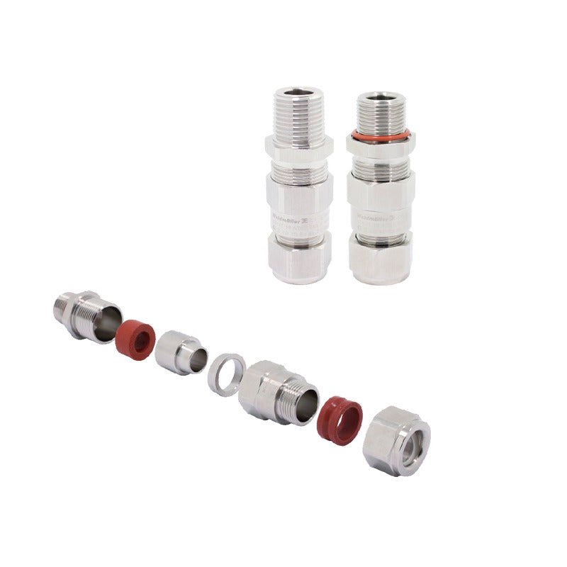 Weidmüller - Kabelverschraubung E1W/40/NPT1-1/4-WM gerade, 1 1/4" NPT − 4 Stück