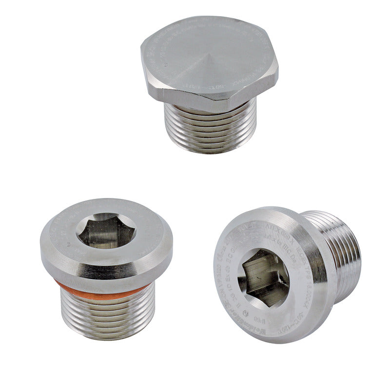 Weidmüller - Kabeleinsteckstutzen Dichtstopfen VPS-HEX M63-EX W M 63 x 1,5, 16 mm − 4 Stück