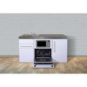 Stengel - Mini-Küche Miniküche Premiumline MPGSM160KSGSMWKSlBrS weiß