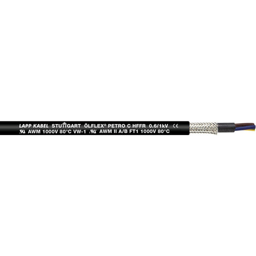Lapp Kabel&Leitung - Energiekabel >= 1 kV, für ortsveränderlichen Einsatz ÖLFLEX PETRO C HFFR 0023262 4G35 BK