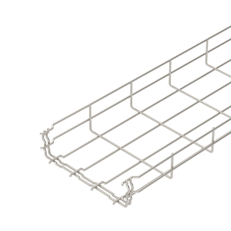 OBO Bettermann - Gitterrinne Gitterkabelrinne GRM 55 200 A2 55x200x3000mm − 3 Meter