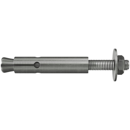 Fischer Deutschl - Bolzenanker Zykon Bolzenanker FZA 18x80 M12/25 A4 − 10 Stück