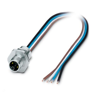 Phoenix Contact - Patchkabel Kupfer Gerätesteckverbinder SACC-E-M12MS#1239545 Vorderwand