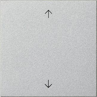 Gira - Bedienelement intelligent Bedienaufsatz alu 536126 Pfeilsymbole