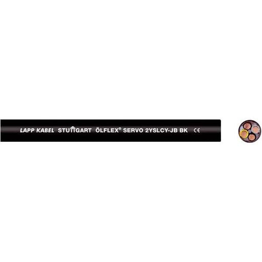 Lapp Kabel&Leitung - Energiekabel >= 1 kV, für ortsveränderlichen Einsatz ÖLFLEX SERVO 2YSLCY-JB BK 1136452 4G4