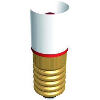 Scharnberger+Hasenbein - Anzeige- und Signallampe Chip LED 5,6x16mm E5,5 37115 20-28VAC/DC 15mA ws
