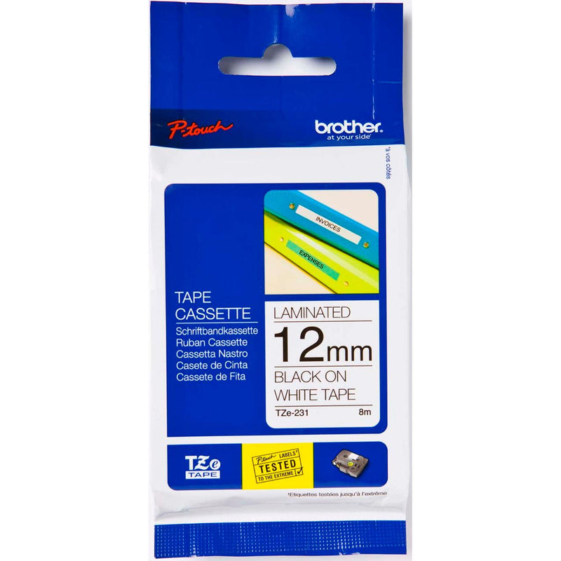 Brother - Schriftband Schriftbandkassette TZe-521 BF.blau/DF.schwarz
