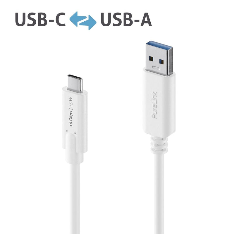 PureLink - PC-Kabel USB-C>A Kabel 1m IS2610-010 iSerie,3.1