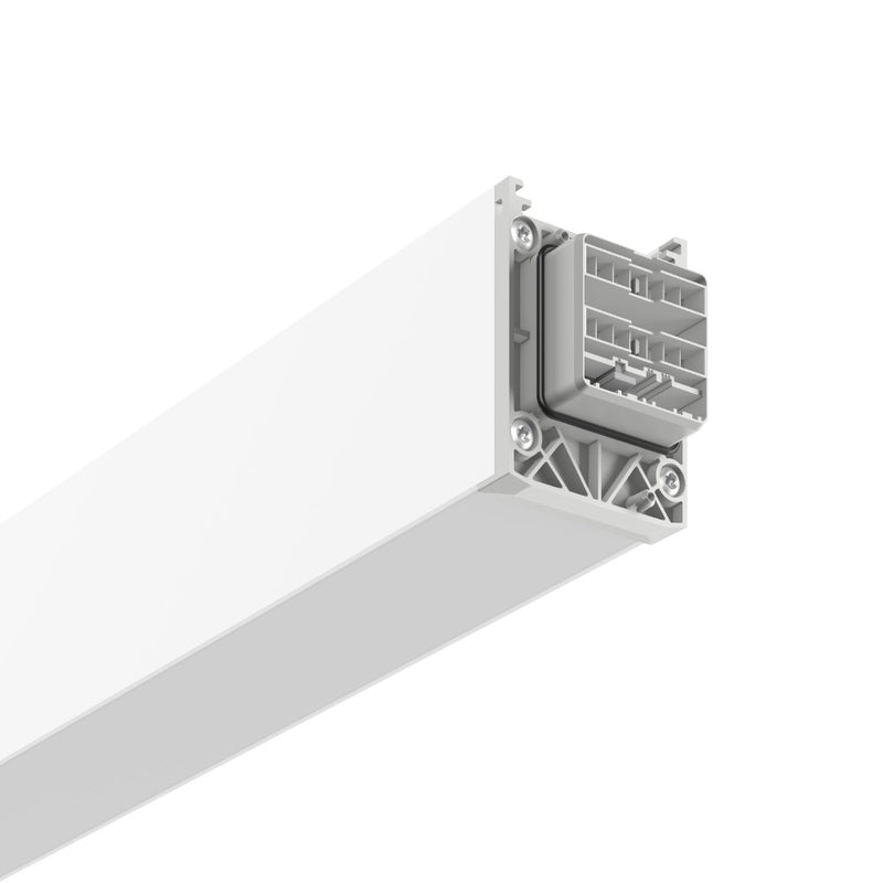 RZB - Geräteträger für Lichtbandsystem Blindeinheit 598mm 950600.002.400.900 14-pol ws