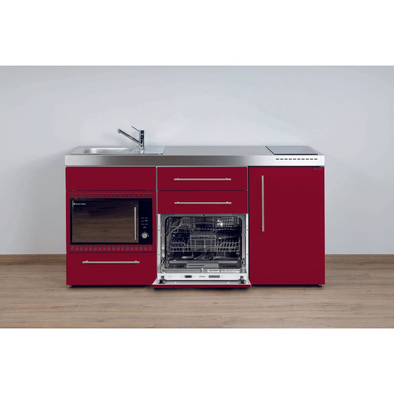 Stengel - Mini-Küche Miniküche Premiumline MPGSMOSBR170GSMKFrBl Bordeauxrot