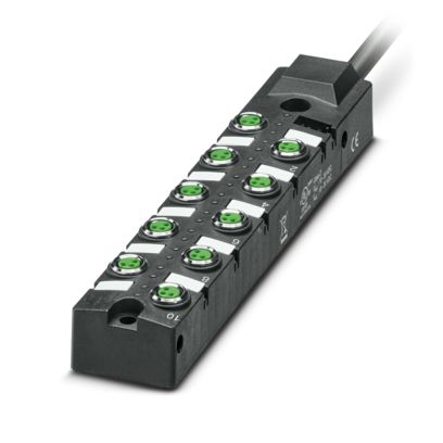 Phoenix Contact - Passiver Sensor-/Aktor-Verteiler (mit Leitung) Verteilerbox SACB-10/3-L-#1197328