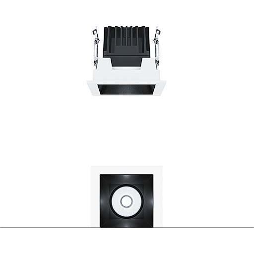 Zumtobel Group - Downlight/Strahler/Flutlicht LED - Downlight PANOS INF #60816811 3000K