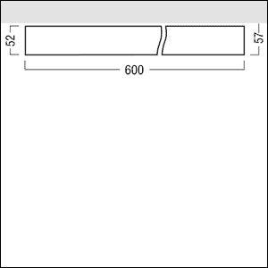 Zumtobel Group - Decken-/Wandleuchte LED-Deckenanbauleuchte MIRL A LED #42928702 3000K